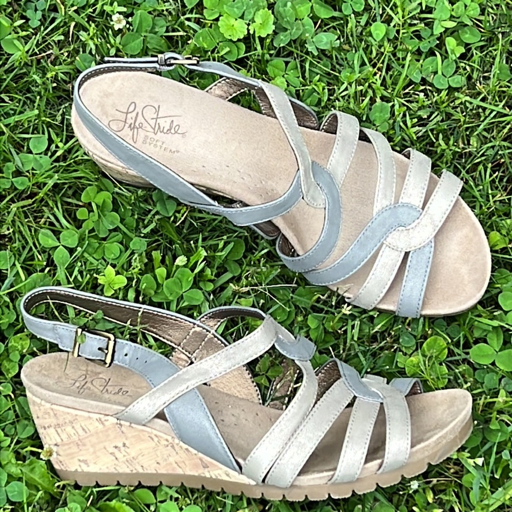 Women’s Life Stride Sandals Size 9W